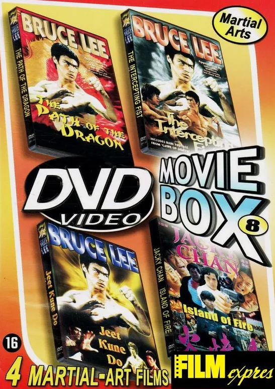 Omslag van 4 Martial Art Films - Movie Box 8