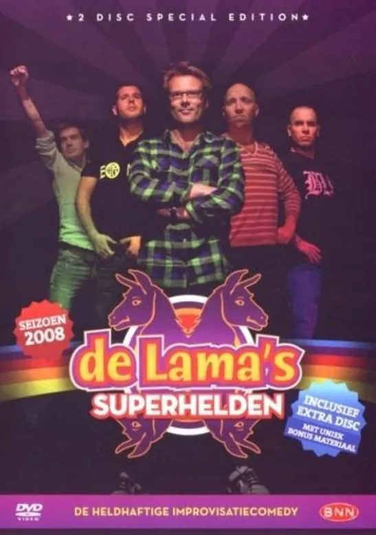 Omslag van De Lama's - Superhelden (2DVD)