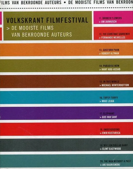 Omslag van Volkskrant filmfestival - de mooiste films van bekroonde auteurs