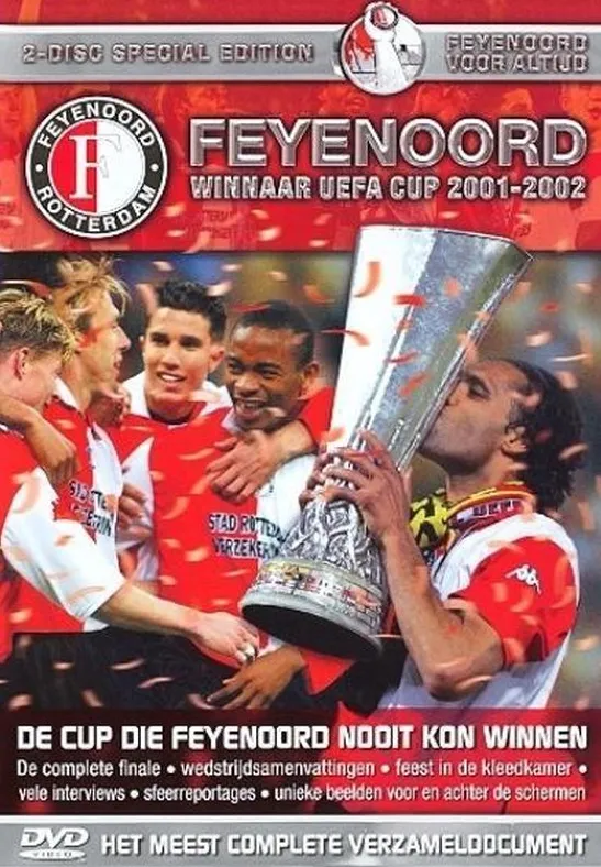 Omslag van Feyenoord Winnaar UEFA Cup 2001-2002 (2DVD)