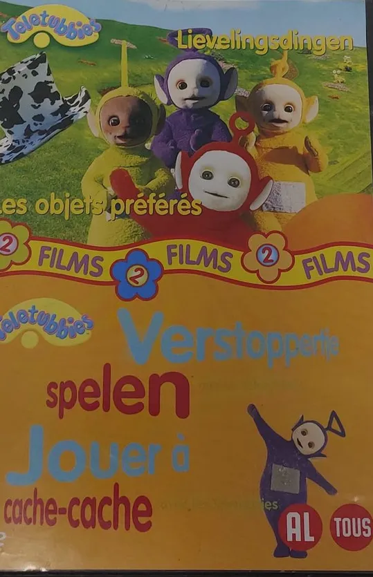 Omslag van Teletubbies - Lievelingsdingen + Verstoppertje Spelen (2DVD)
