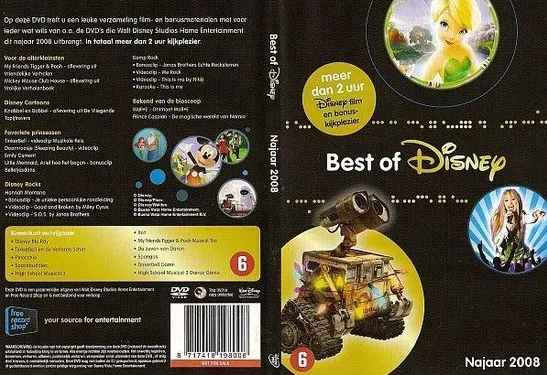 Omslag van Best Of Disney ( 2008 )