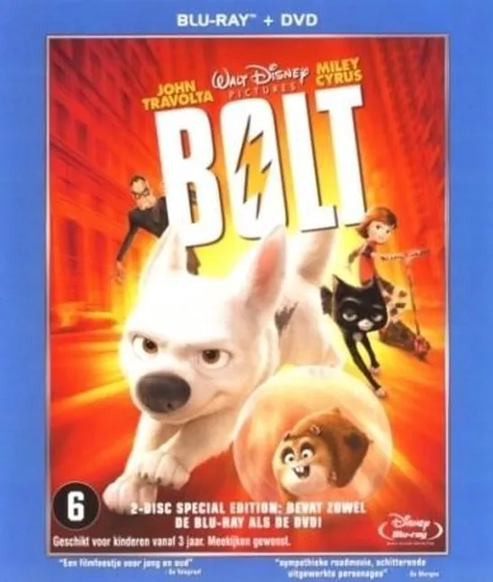 Omslag van Bolt (Blu-ray)