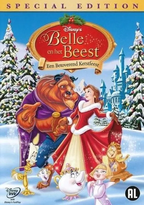 Omslag van Belle En Het Beest - Een Betoverend Kerstfeest (DVD) (Special Edition)