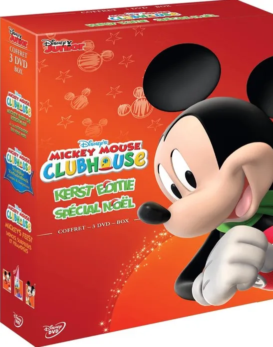 Mickey Mouse clubhouse kerst editie dvd box