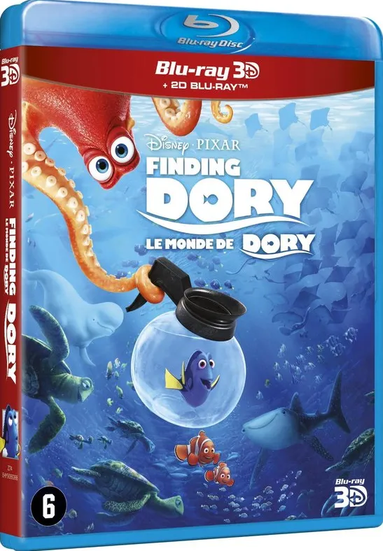 Omslag van Finding Dory (3D Blu-ray)