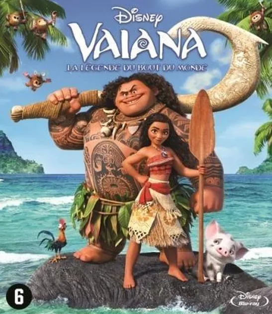 Omslag van Vaiana (Blu-ray)