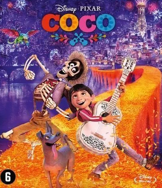 Omslag van Coco (Blu-ray)