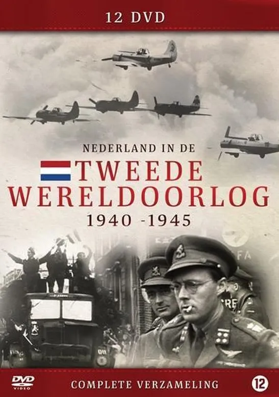 Omslag van Nederland In De Tweede Wereldoorlog 1940 - 1945 (DVD)
