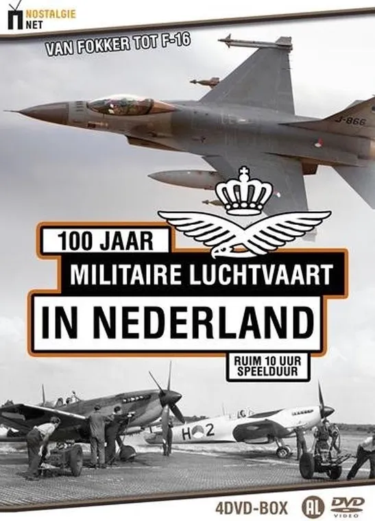 Omslag van 100 Jaar Militaire Luchtvaart In Nederland (DVD)