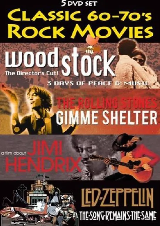 Omslag van Classic ‘60-‘70 Rock Movies