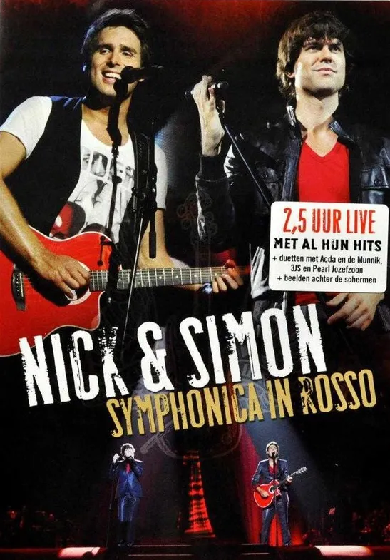 Omslag van Nick & Simon - Symphonica In Rosso DVD