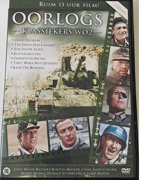 Omslag van Oorlog Klassiekers WO2 (7DVD)