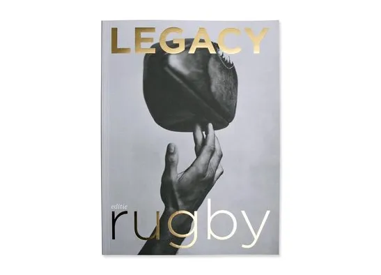 Omslag van Legacy Magazine - Editie Rugby - door Bart Wierenga