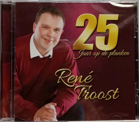 Omslag van René Troost – 25 Jaar Op De Planken CD