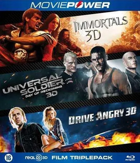 Omslag van Moviepower : Action Collection (3D Blu-ray)