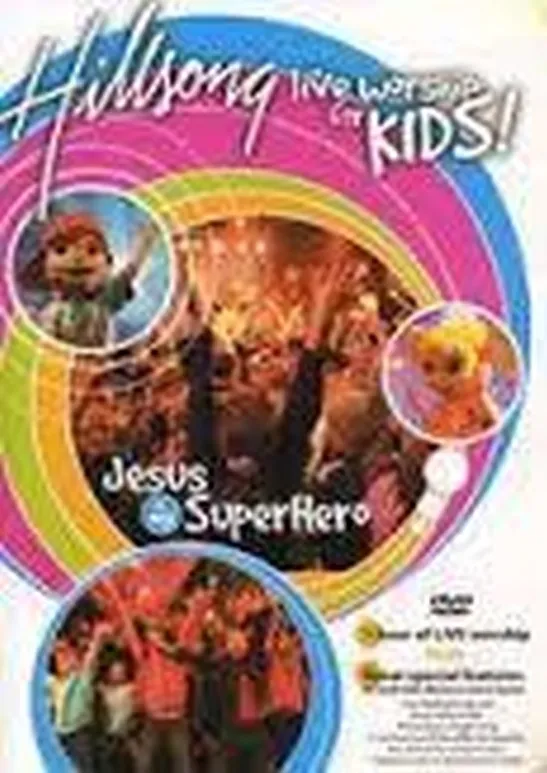 Omslag van Jesus is my superhero (Hillsong Kids 1e DVD)