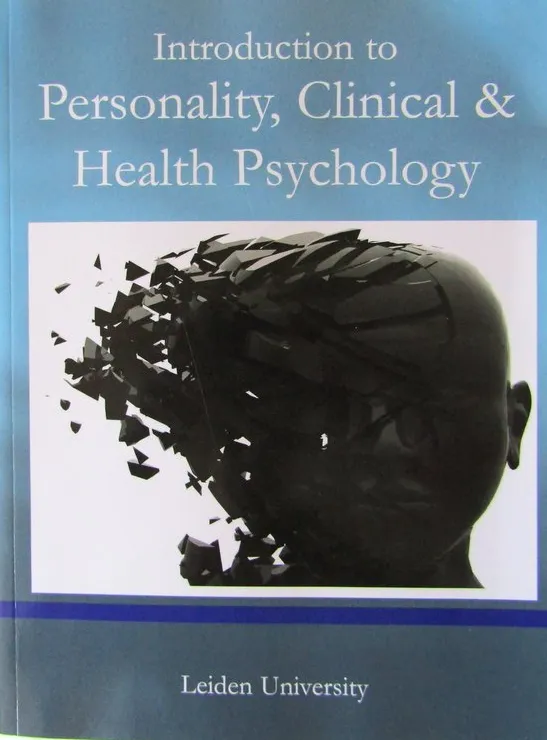 Omslag van Introduction To Personality, Clinical & Health Psychology