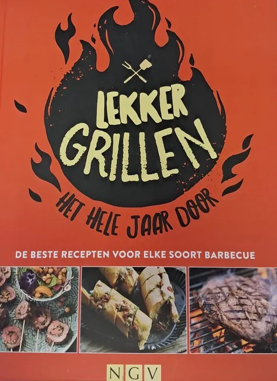 Omslag van Lekker Grillen - Het Hele Jaar Door