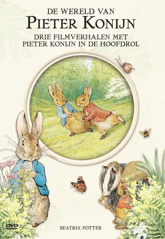 Omslag van De Wereld Van Pieter Konijn Dvd