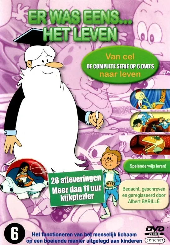 Omslag van Er Was Eens... Het Leven (6DVD)