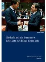 Omslag van Nederland als Europese lidstaat: eindelijk normaal?