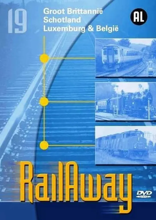 Omslag van Rail Waway 19 - Engeland, Schotland, Luxemburg, Belgie
